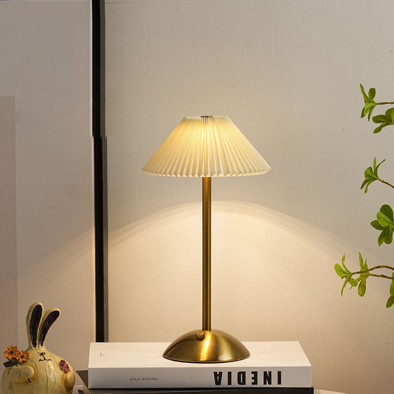 Cleah – Klappbare Nachttischlampe mit Ladestation