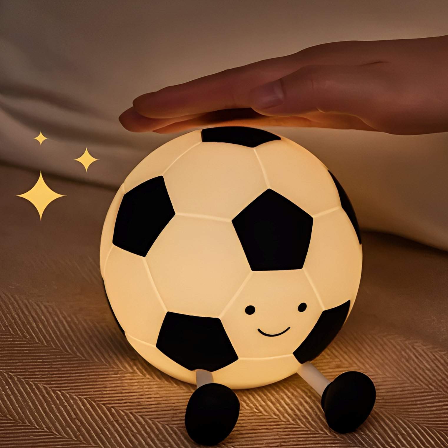 GlowKick – Fußball-Nachtlampe