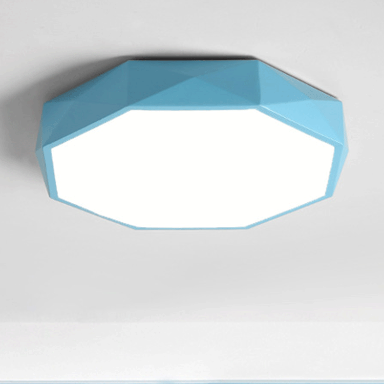 Marcial – Macaron LED-Deckenleuchte im Muschel-Polygon-Stil