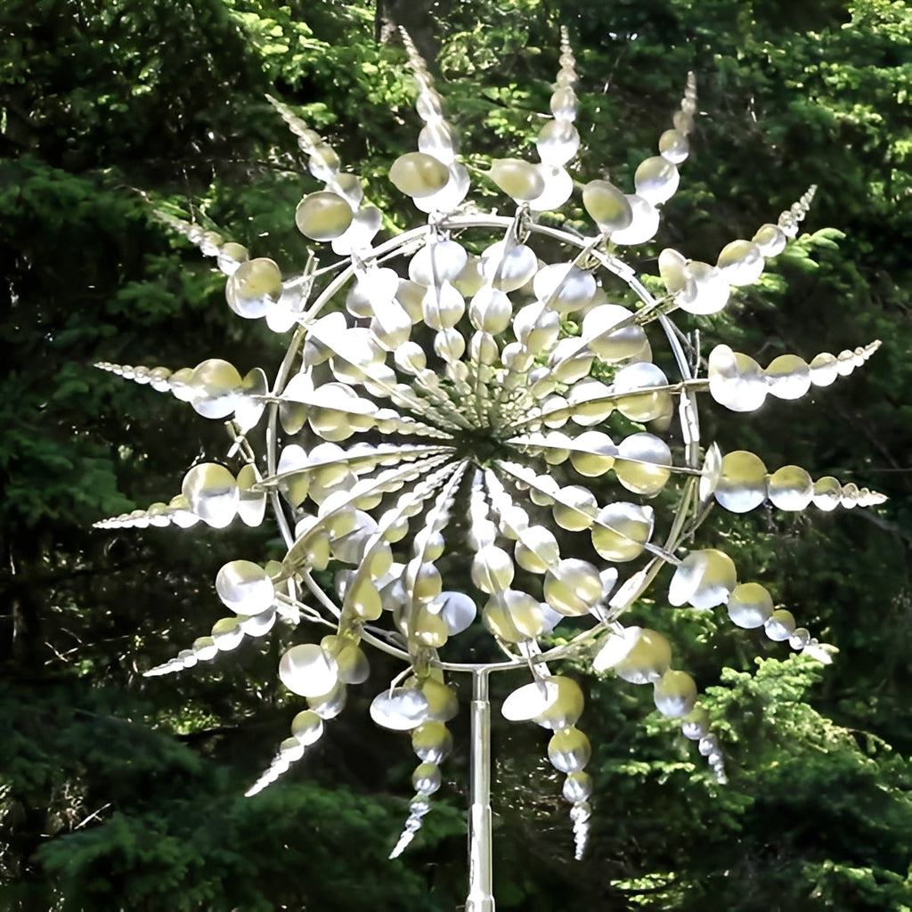 MetalWhirl – Edelstahl-Windmühle
