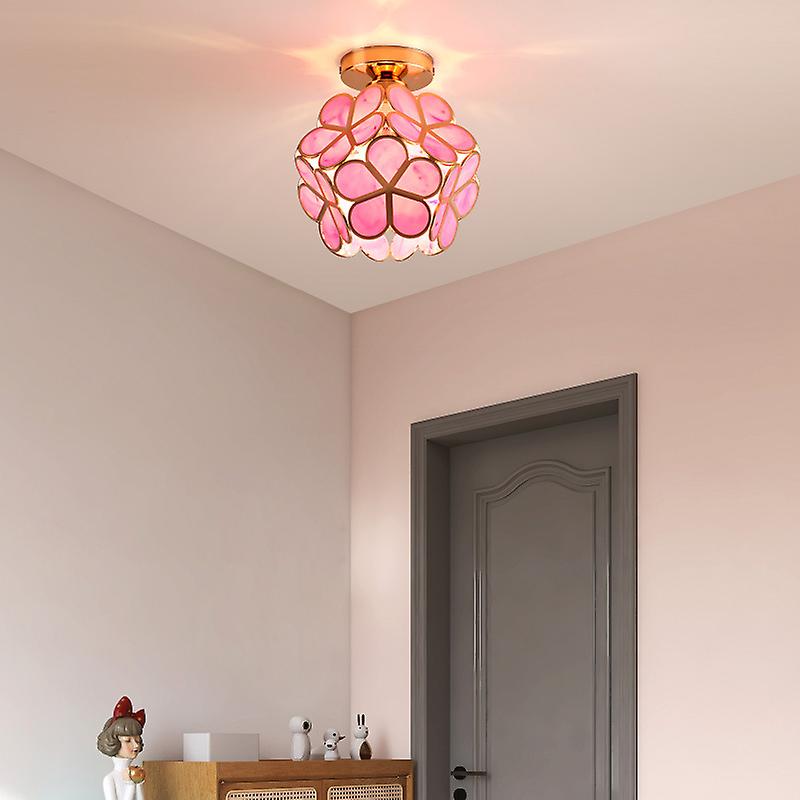 PetalGlam – Glas-Deckenleuchte im floralen Stil für Flur & Eingang