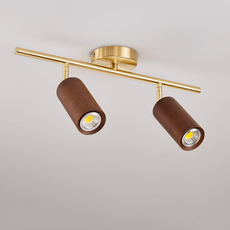 Fabian – Runde Holz-Deckenlampe