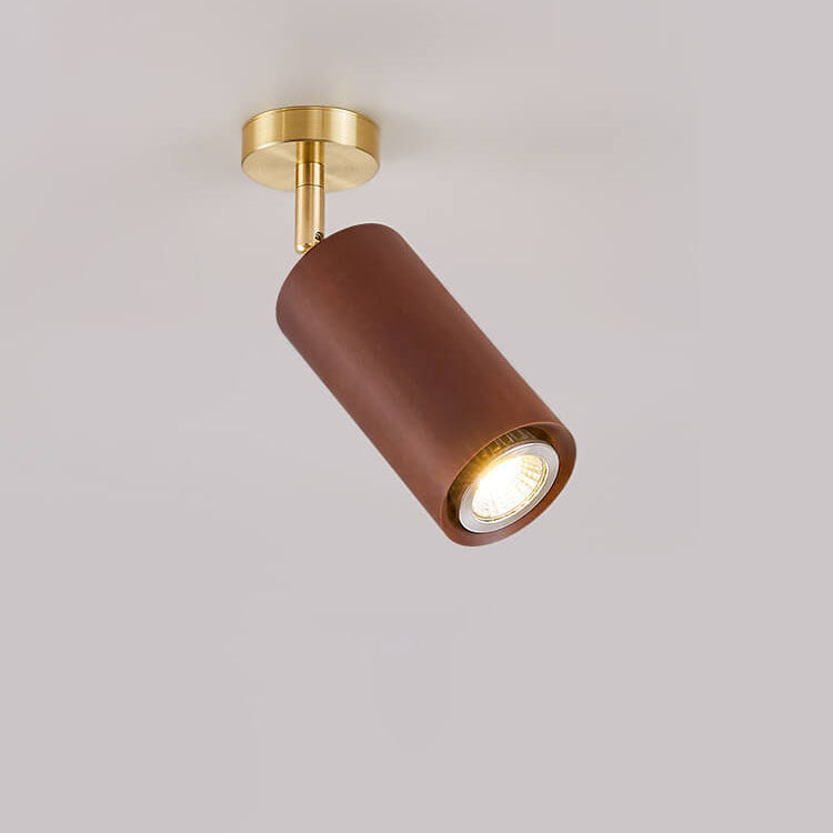 Fabian – Runde Holz-Deckenlampe