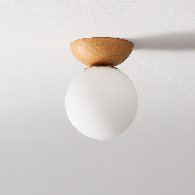 Nivara – Moderne Holz-Deckenleuchte