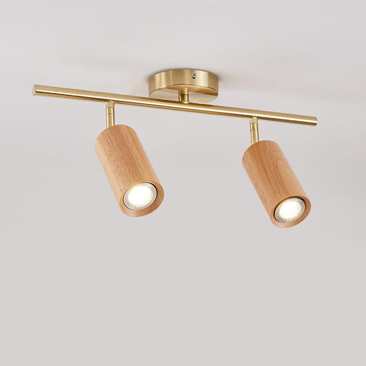 Fabian – Runde Holz-Deckenlampe