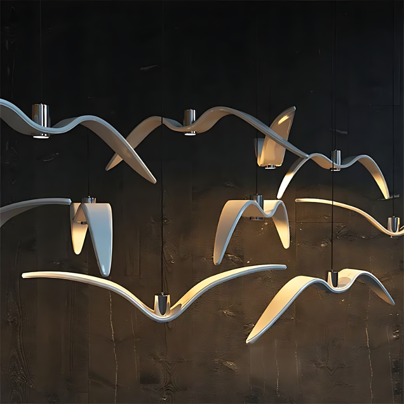 Lunava – Design-Vogellampe im natürlichen Stil für stimmungsvolle Beleuchtung