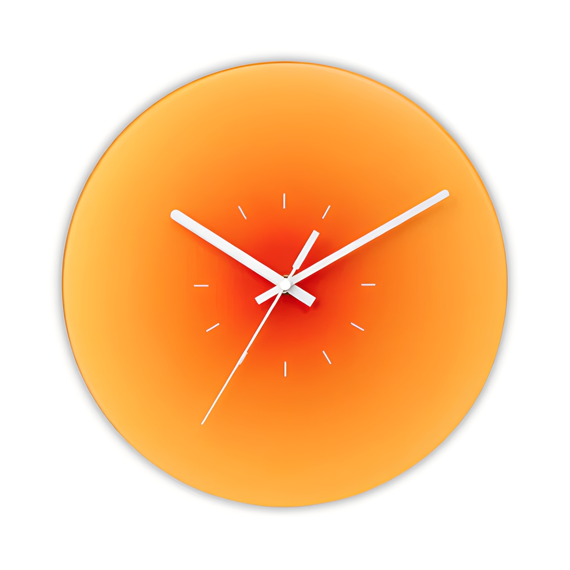 Sonya – Stilvolle Glas-Wanduhr
