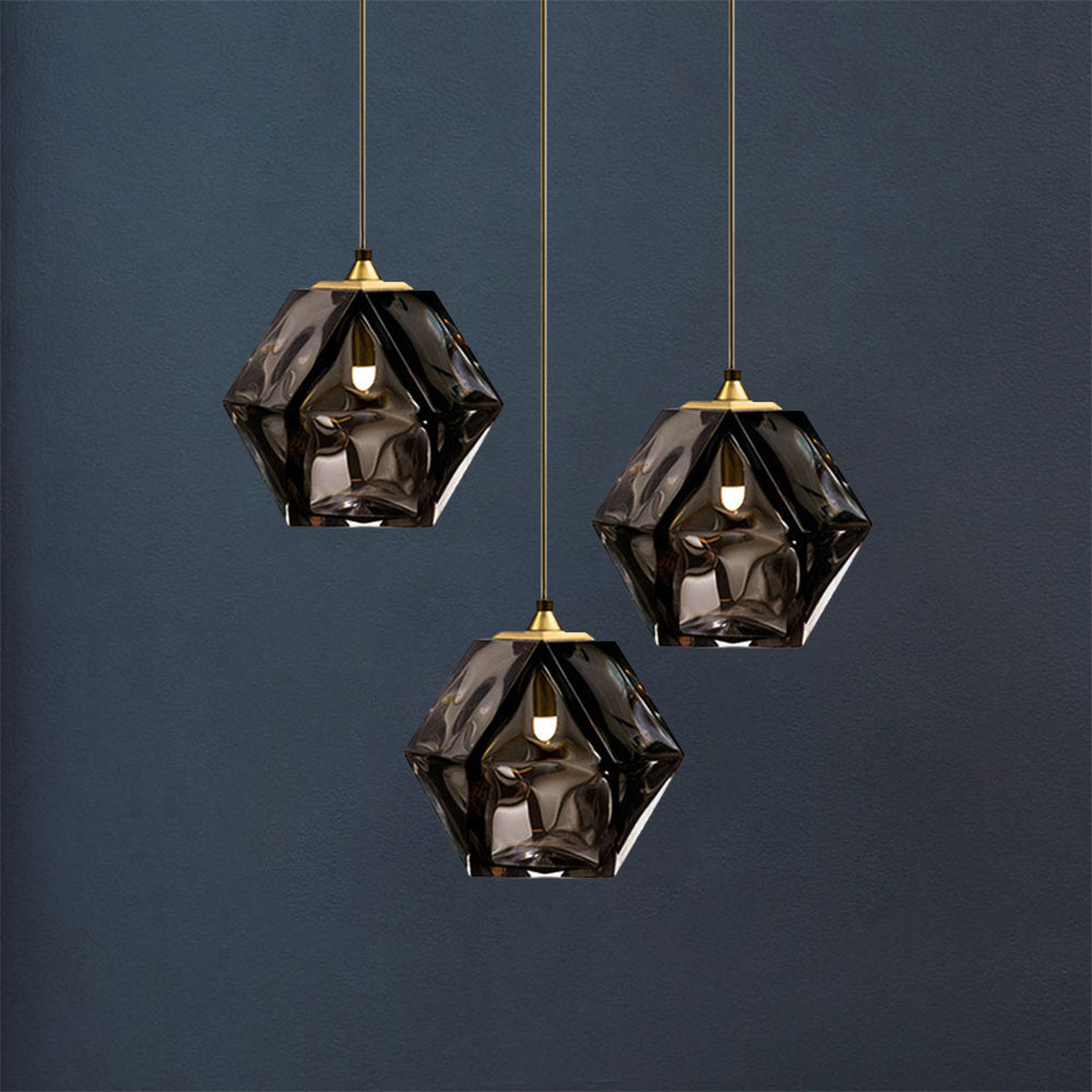 Nerea – Skandinavische Glas Pendelleuchte