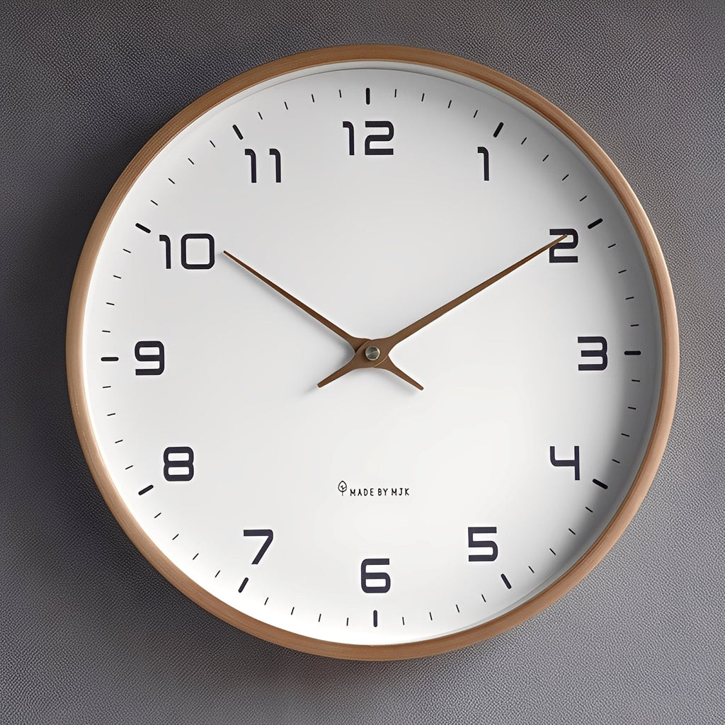 Alden – Wanduhr aus Holz