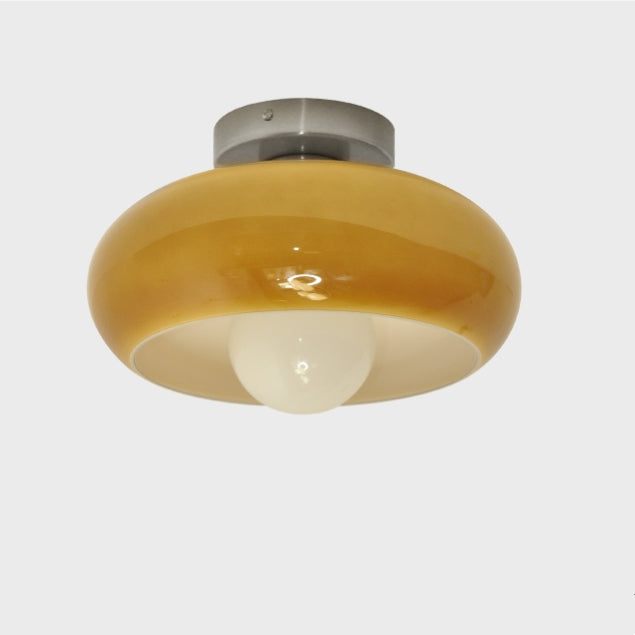 Alina – Mid-Century Glas-Deckenleuchte