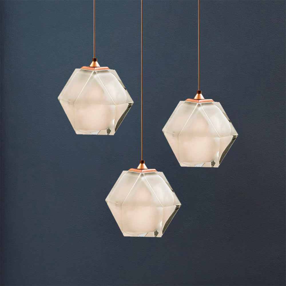 Nerea – Skandinavische Glas Pendelleuchte