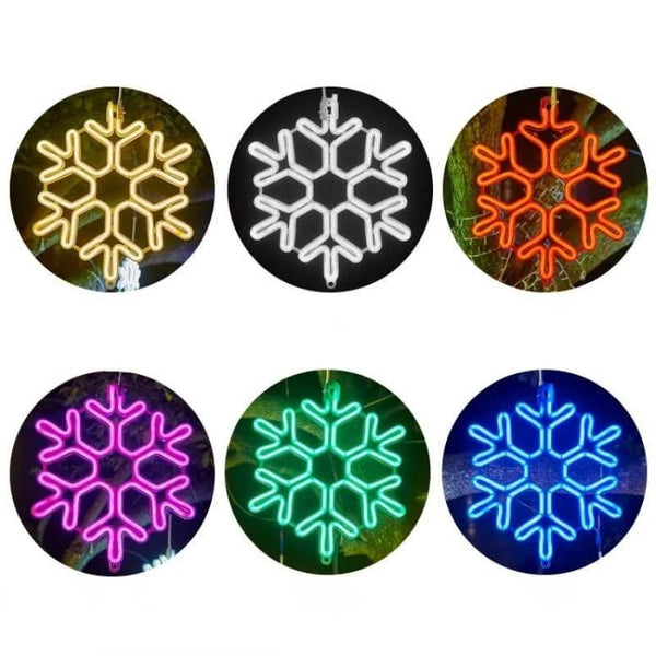 Yukina – LED-Licht in Schneeflockenform für Weihnachten