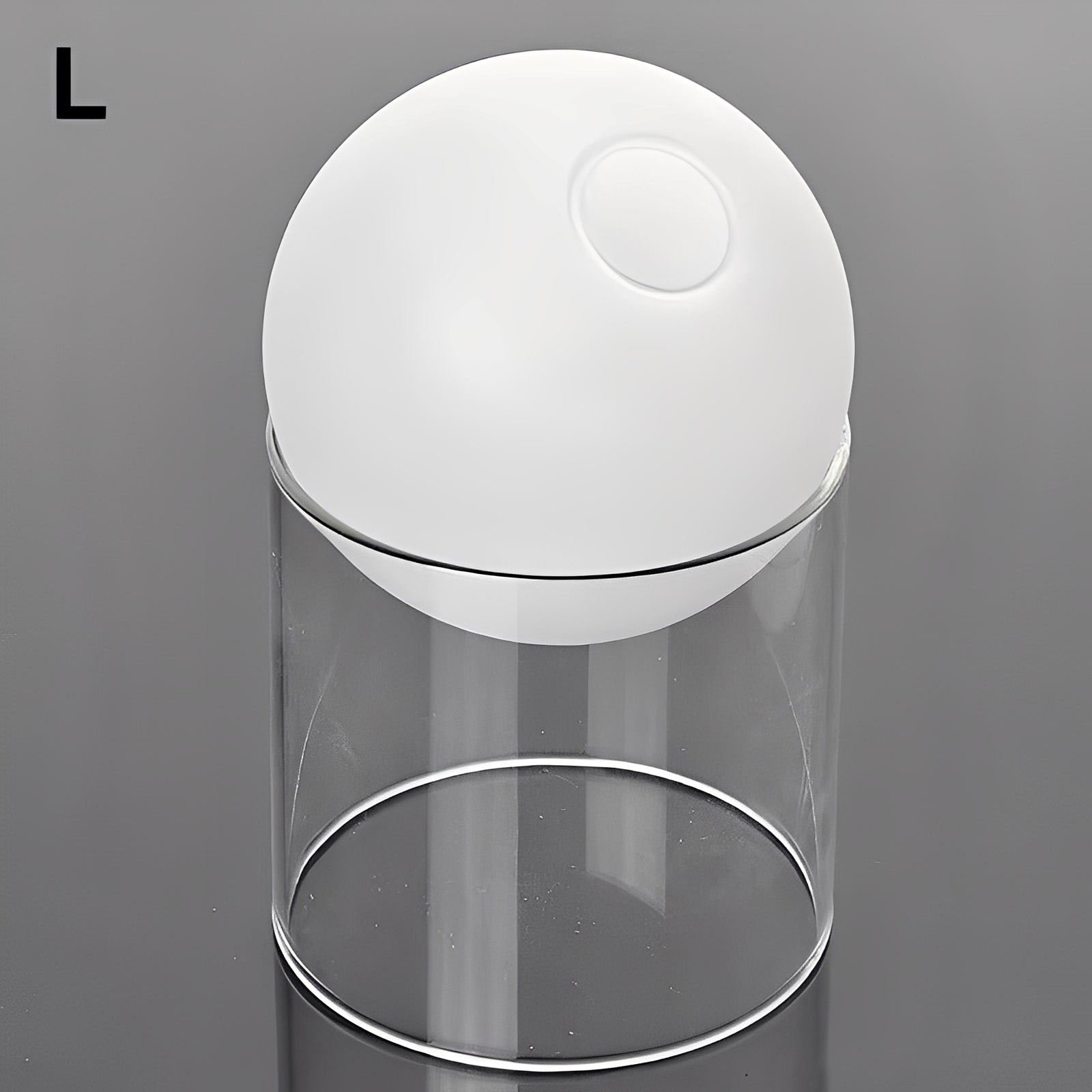 Amira – Farbige Glas Kugelvase Deko