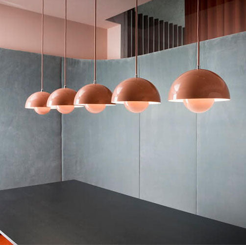 Fjord - Nordic 1-Light Halbkreis Kuppel Pendelleuchte