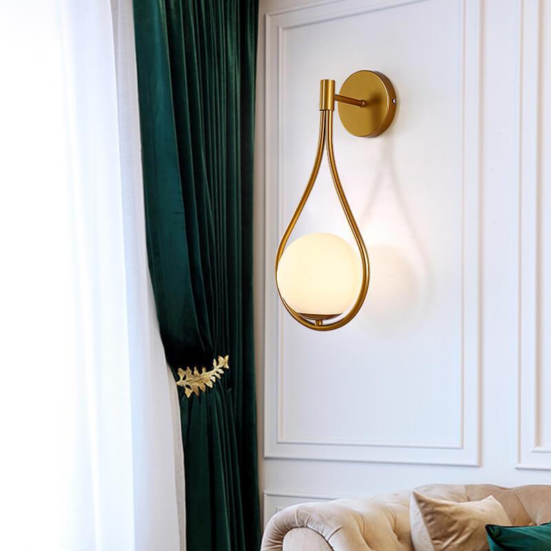 Astrid – Einfache nordische Wandlampe