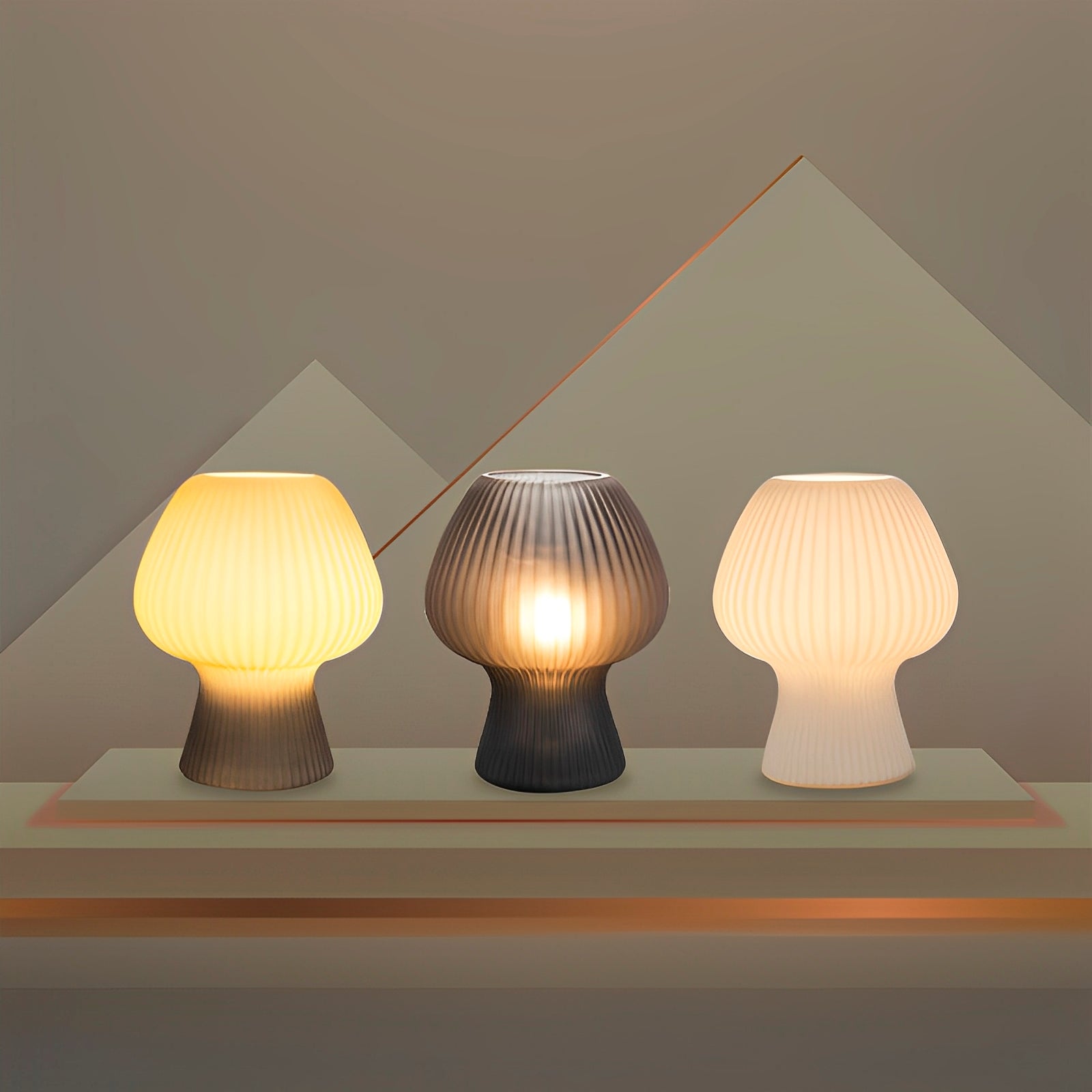 Velmira – Alte Tischlampe im Retro-Stil für Schlafzimmer & Nachttisch