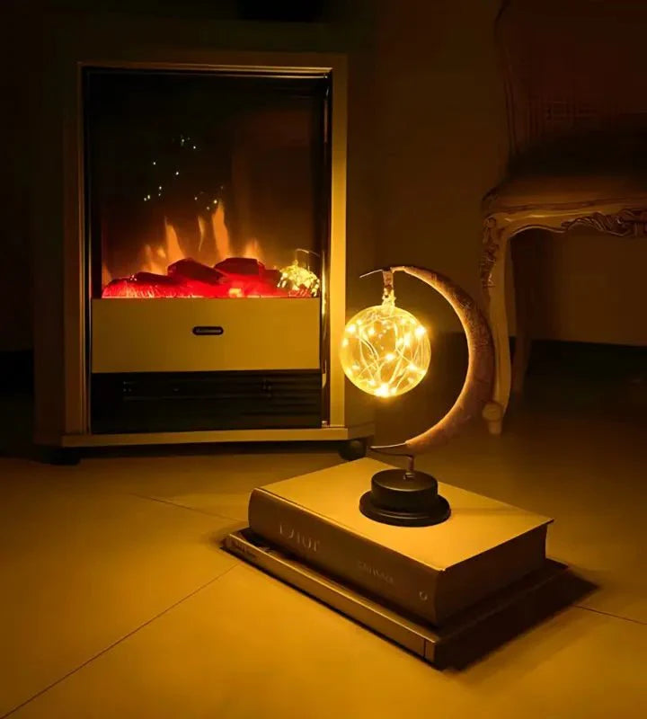 MondMagie – Verzauberte LED-Mondlampe mit sanftem Schimmer