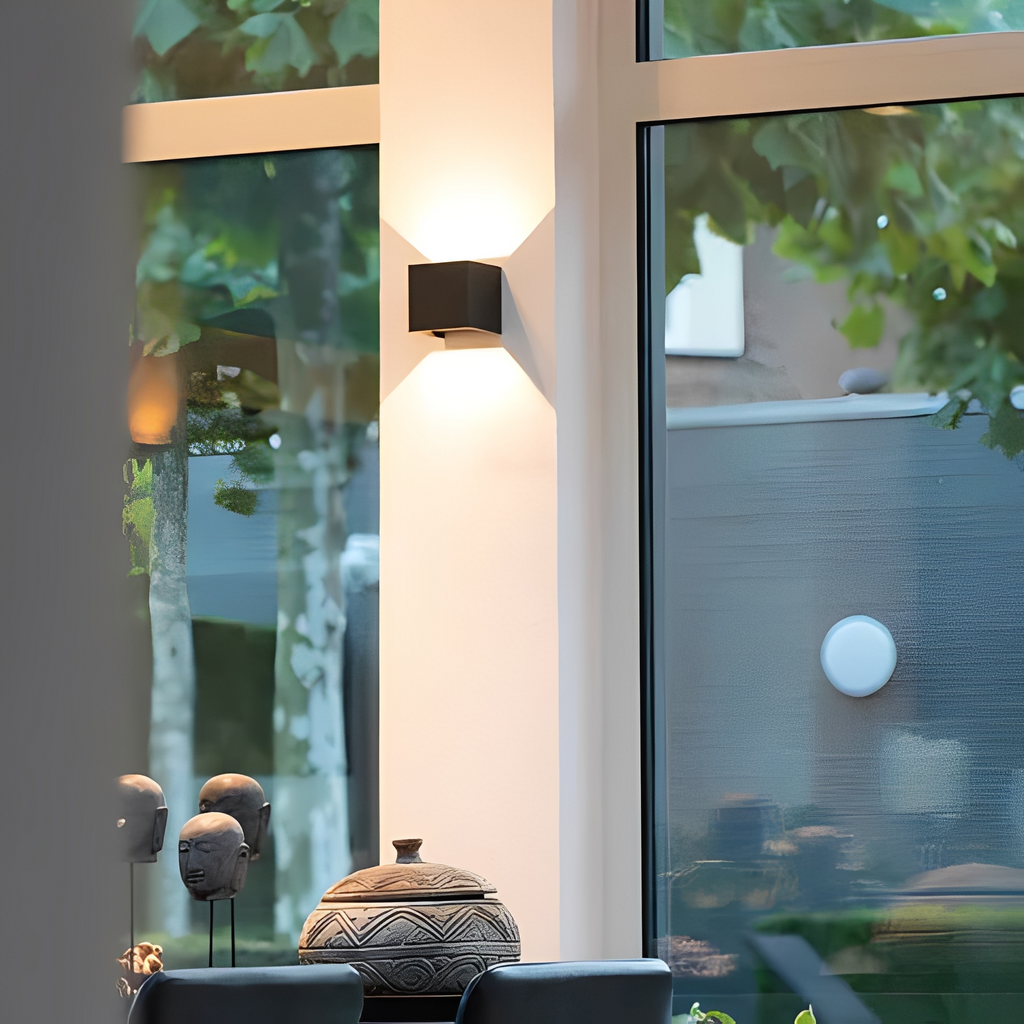 Rin – LED-Außenwandleuchte, wasserdicht