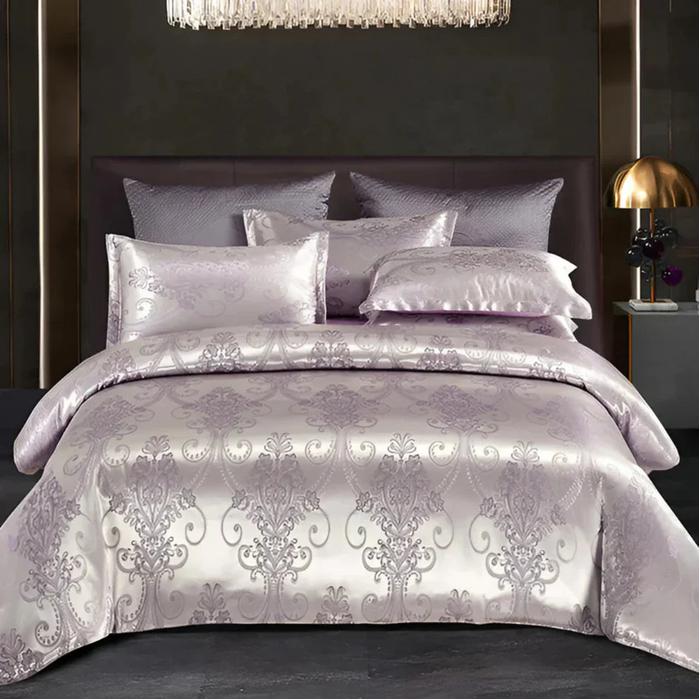Sanya – Stilvoller Satin-Bettbezug