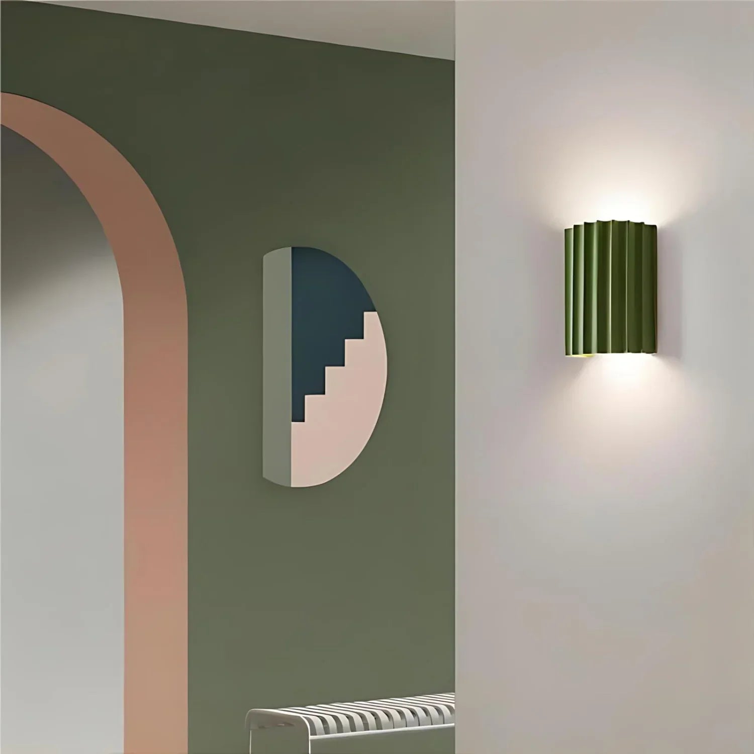 Theo – Nordic Style Resin Wandleuchte