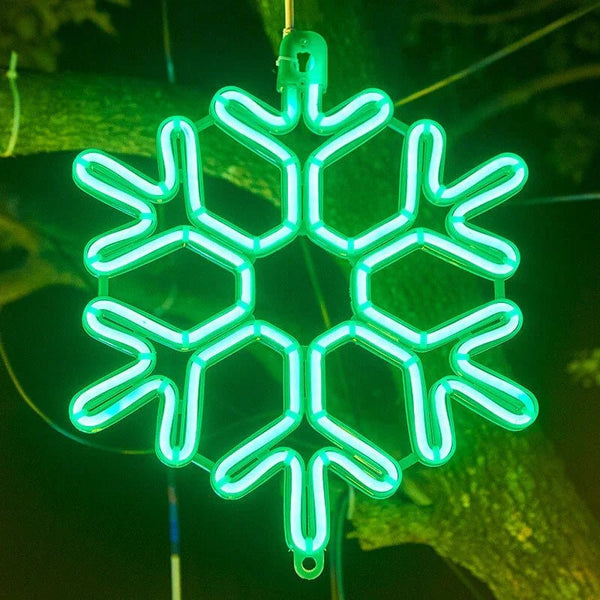 Yukina – LED-Licht in Schneeflockenform für Weihnachten
