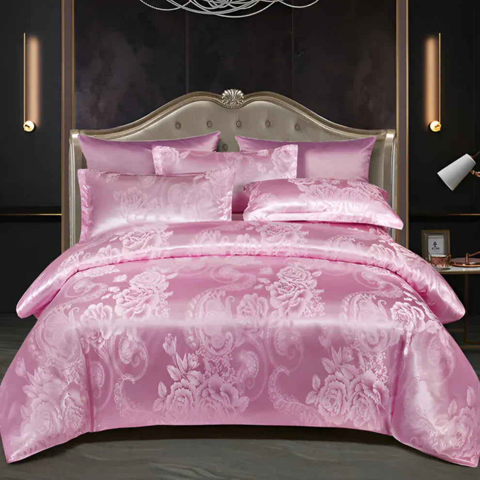 Sanya – Stilvoller Satin-Bettbezug