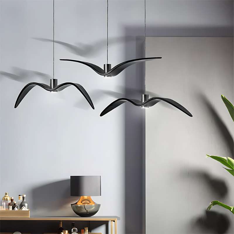 Lunava – Design-Vogellampe im natürlichen Stil für stimmungsvolle Beleuchtung
