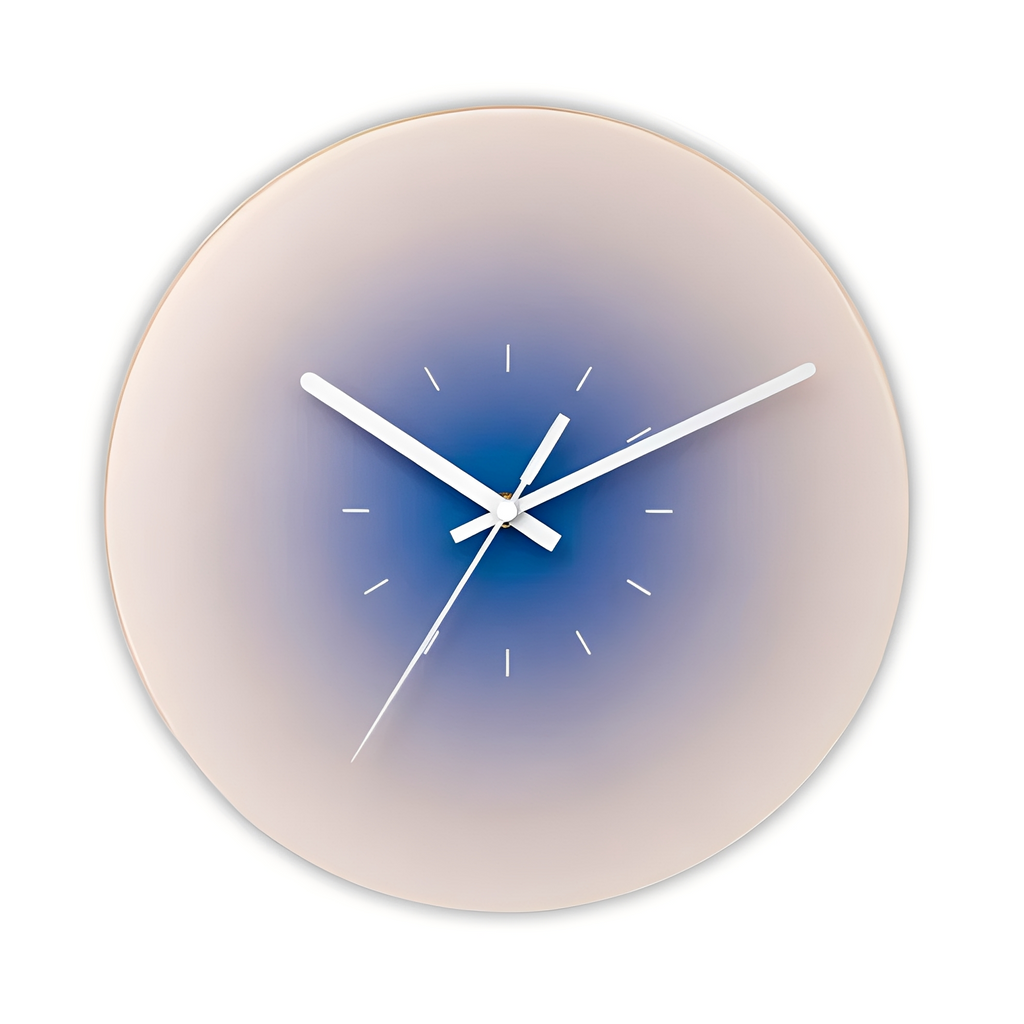Sonya – Stilvolle Glas-Wanduhr