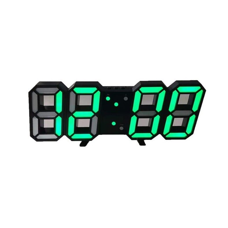 LumiTime – Digitale 3D-LED-Wanduhr mit dimmbarer Beleuchtung