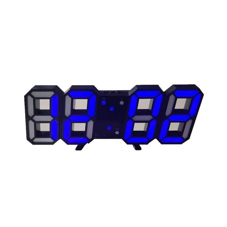 LumiTime – Digitale 3D-LED-Wanduhr mit dimmbarer Beleuchtung