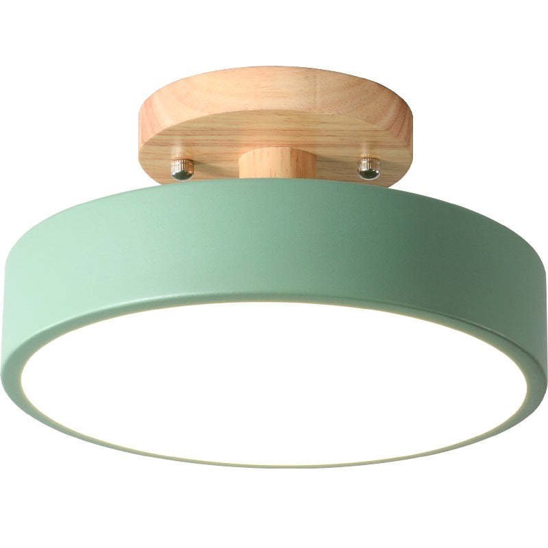 HolzGlanz – Moderne Deckenlampe aus Holz