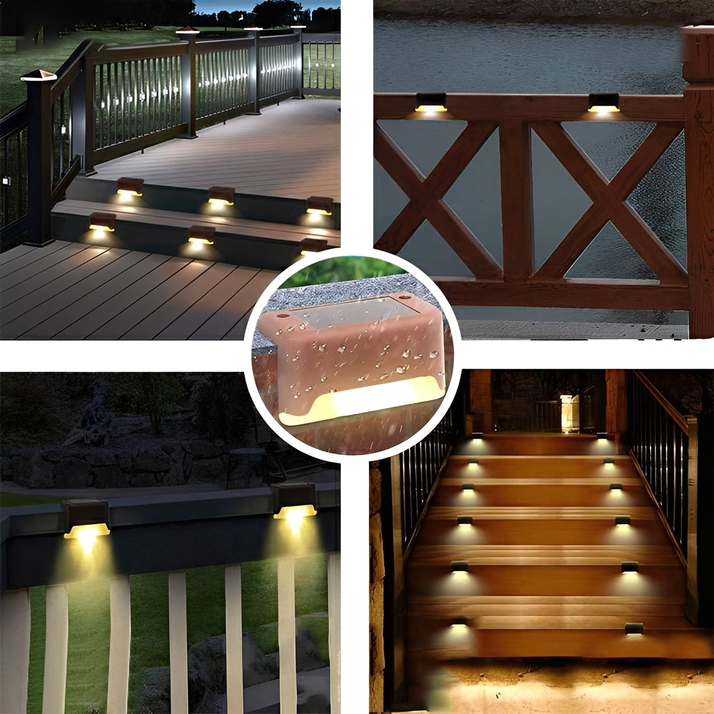 Solis – Solarbetriebene LED-Treppenlampe