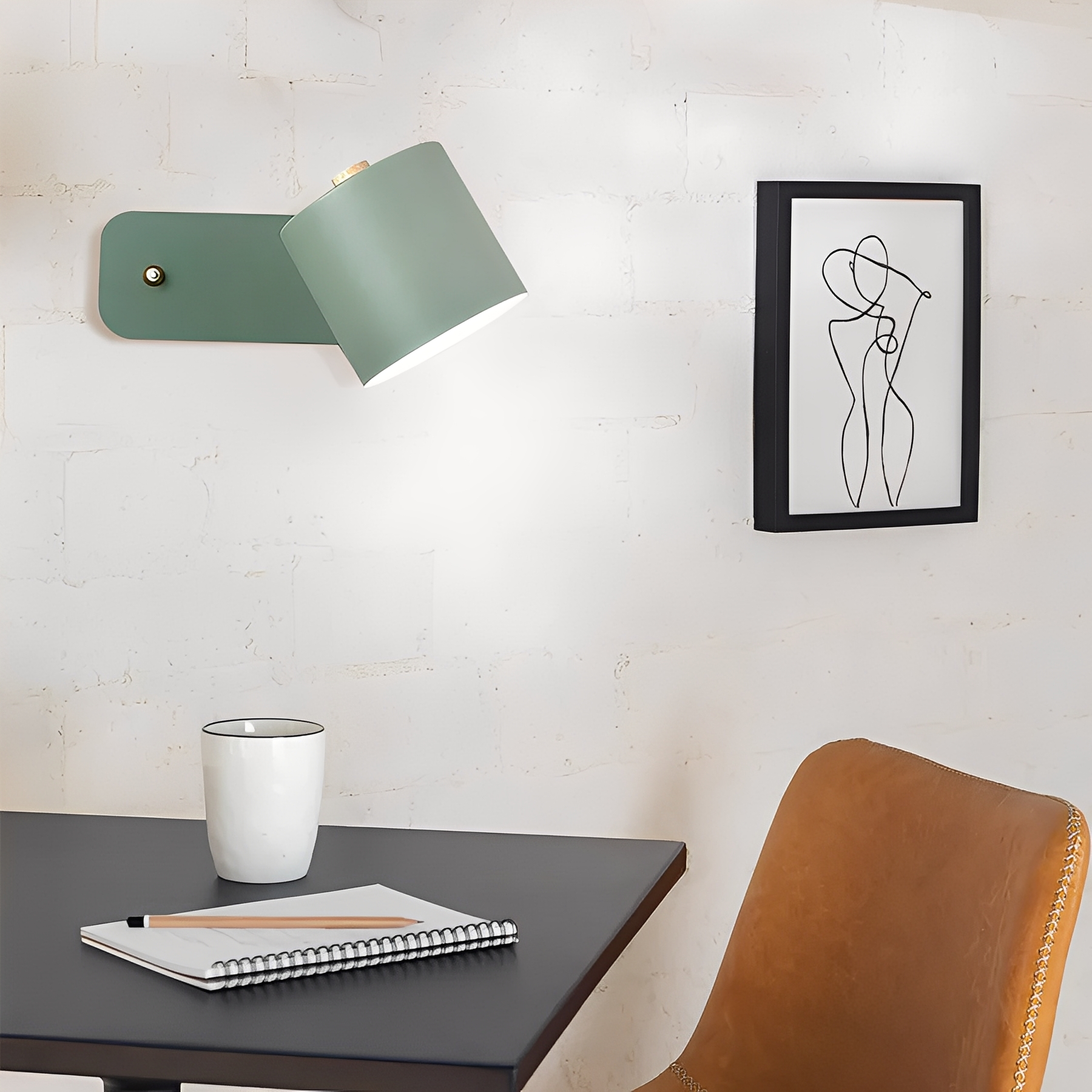 Sumi – Nordic Macaron Wandlampe