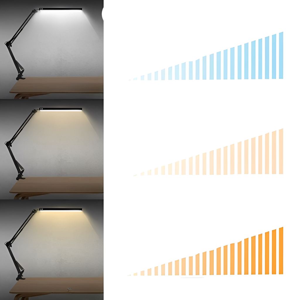 Sarina – LED Klappbare Klemmlampe