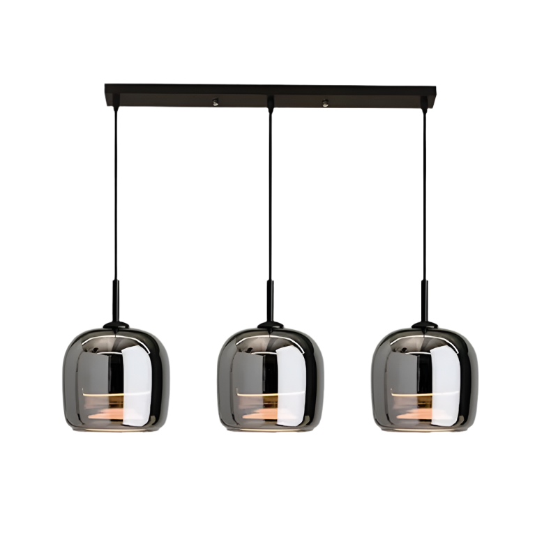 DarkNord – Moderne Hängelampe mit schwarzem Glasdesign