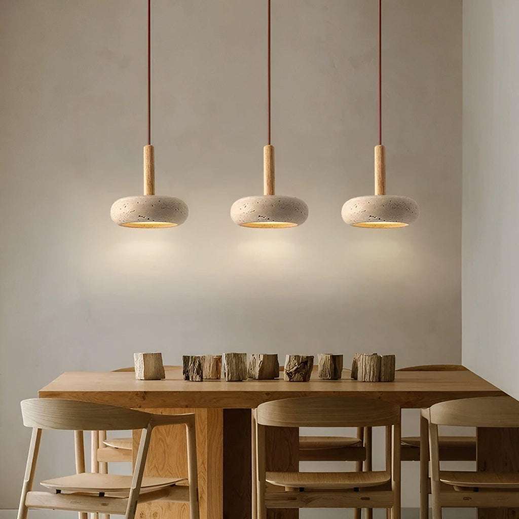 Kanso – Wabi-Sabi Deckenlampe im japanischen Retro-Look