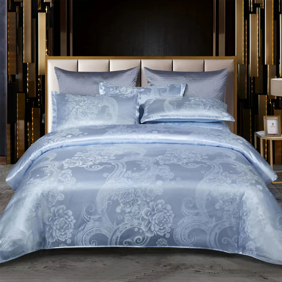 Sanya – Stilvoller Satin-Bettbezug