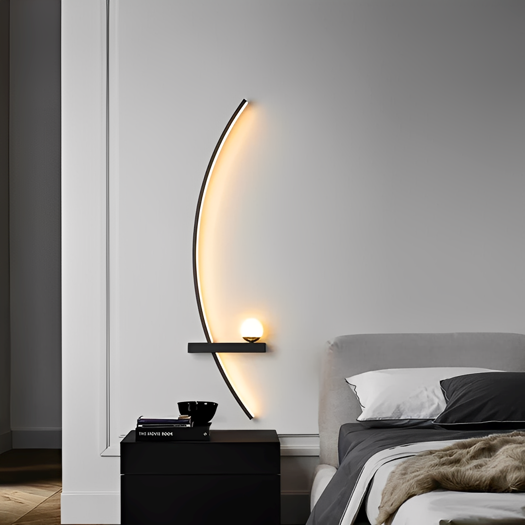 Zetra – Luxuriöse LED-Wandlampe