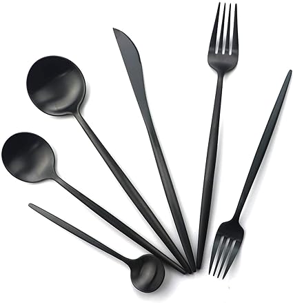 Nordic Elegance - 30 Stück Minimalistisches Besteck