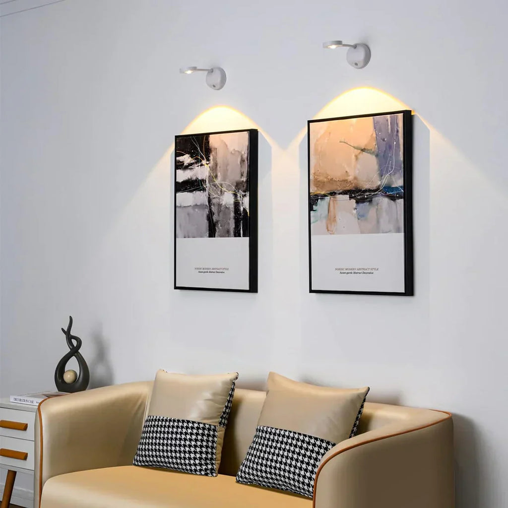 SmartBeam – Wiederaufladbarer LED-Wandstrahler mit Sensor