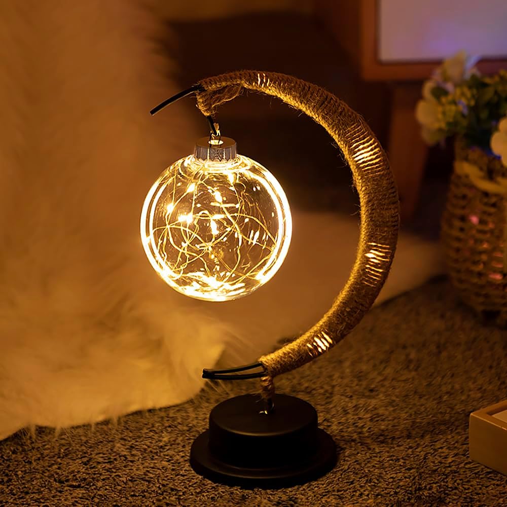 MondMagie – Verzauberte LED-Mondlampe mit sanftem Schimmer