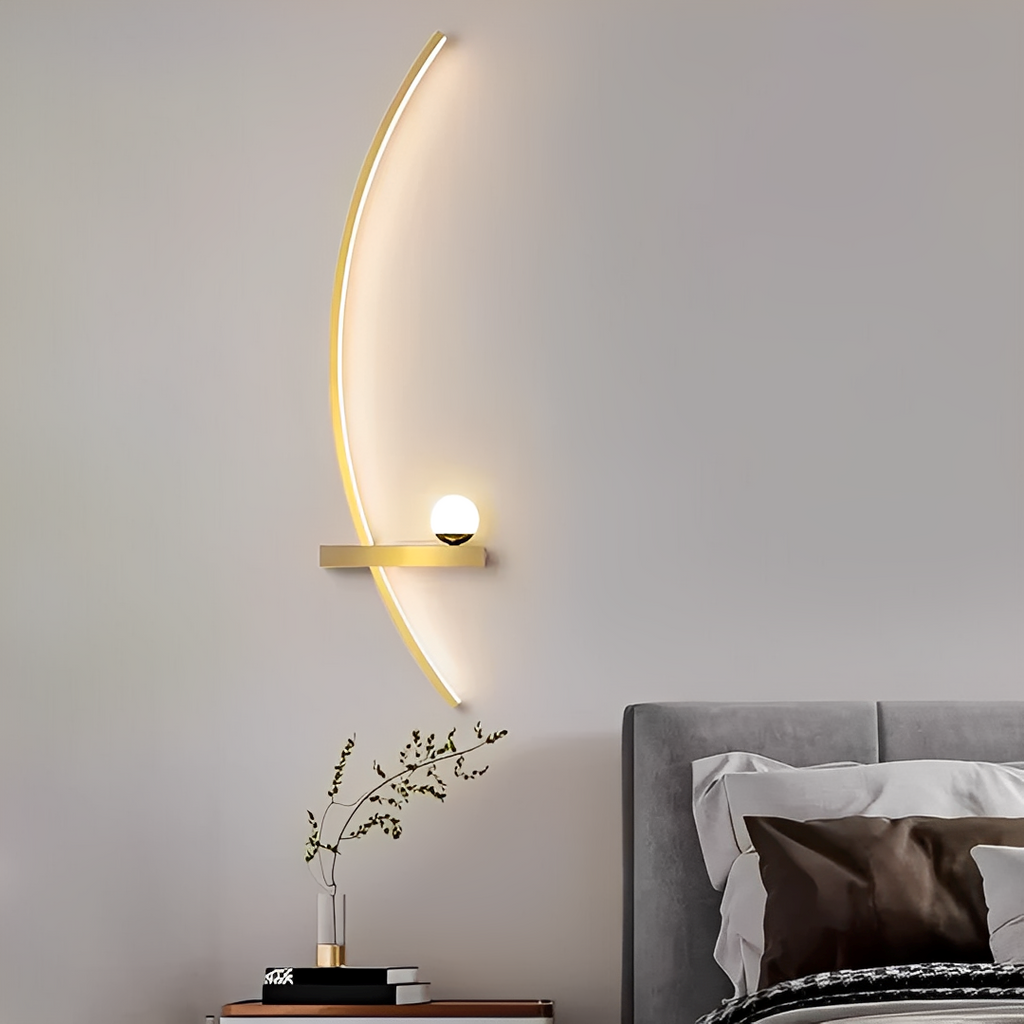 Zetra – Luxuriöse LED-Wandlampe