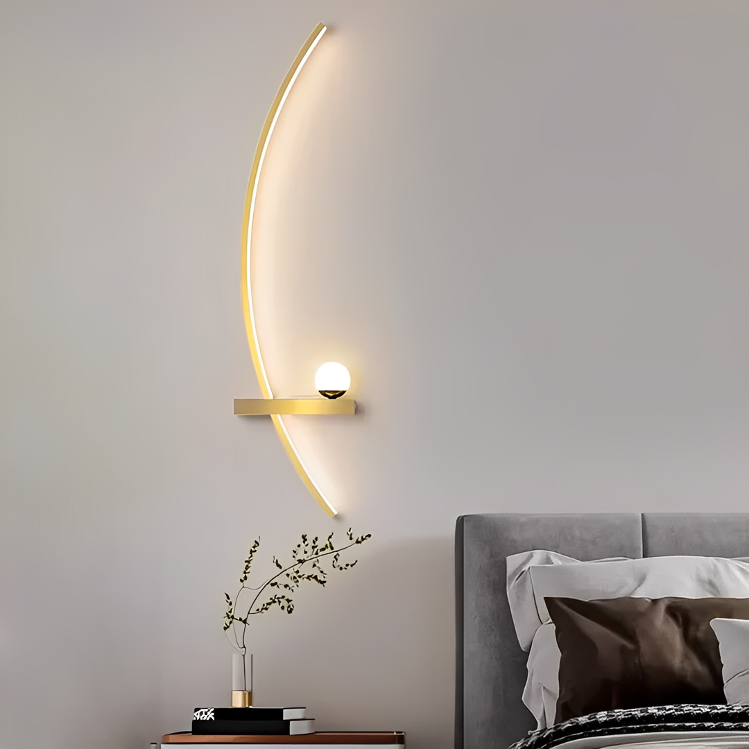 Zetra – Luxuriöse LED-Wandlampe