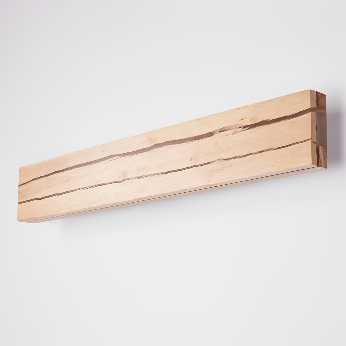 Ewan – Zeitgemäße Wandlampe mit Holzriss-Look