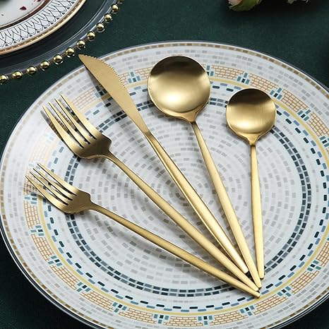 Nordic Elegance - Minimalistisches Besteck Set