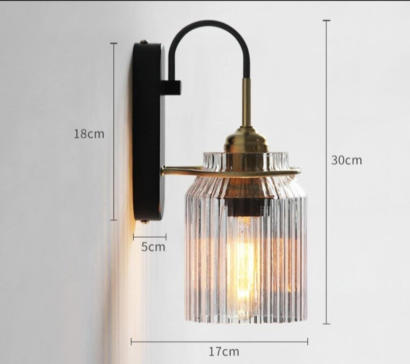 Sakura – Retro Wandlampe