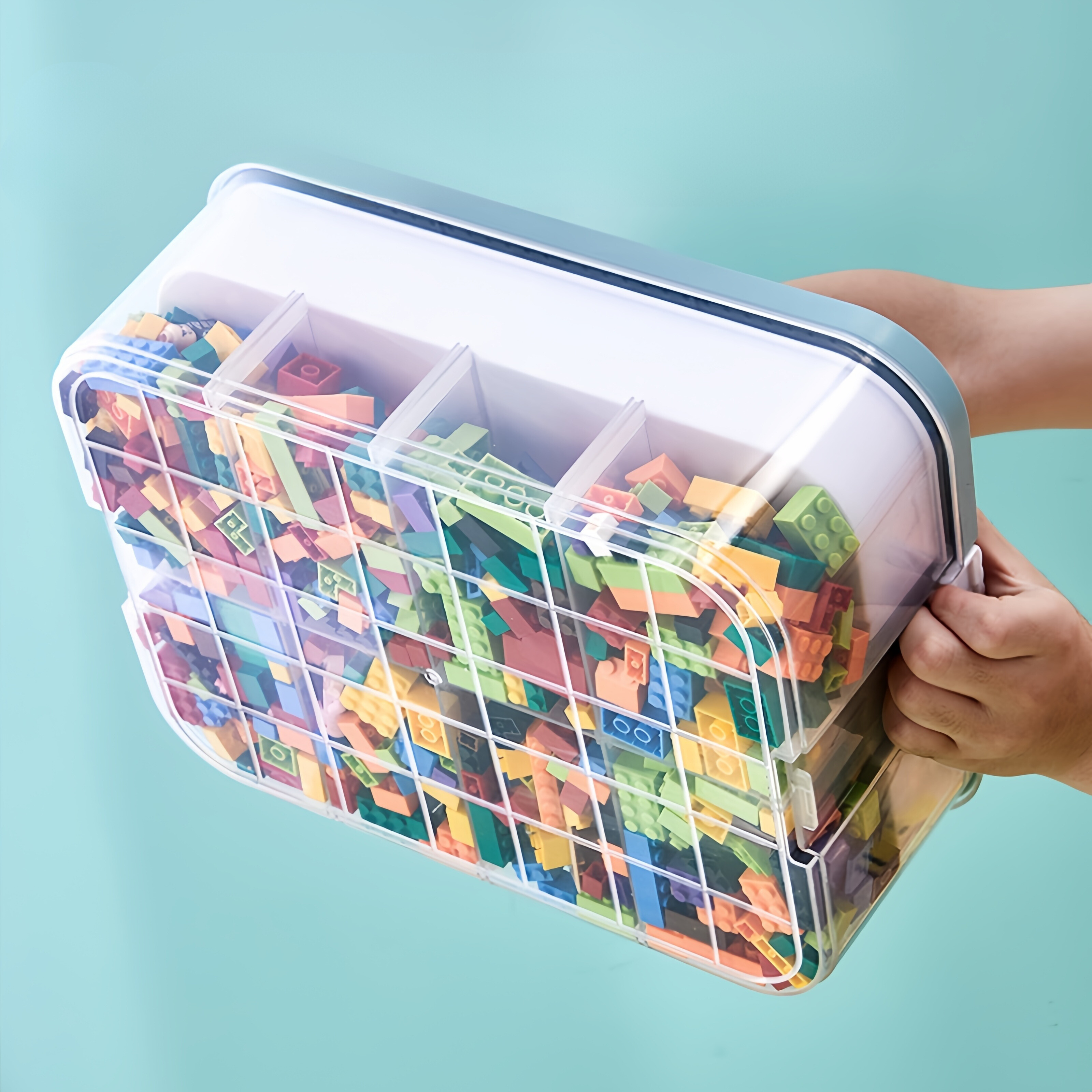 OrdiStack – Stapelbarer Organizer für Spielzeug und Kleinkram