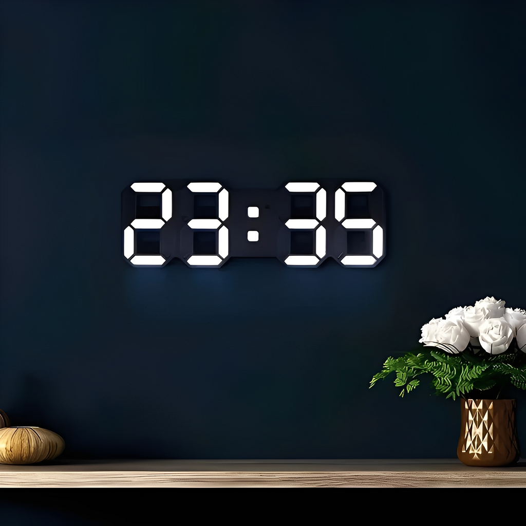 Nyvox – Zeitgemäße 3D LED-Digitaluhr