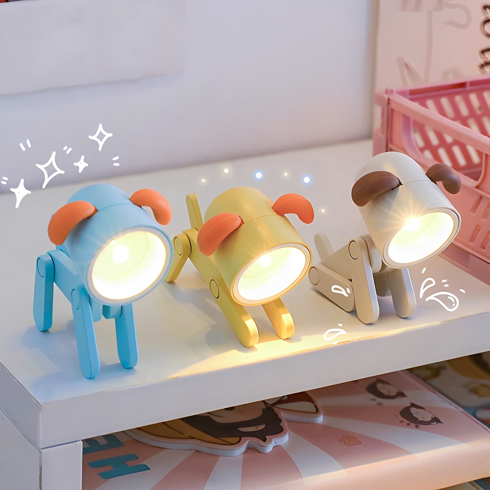 Nino – Handgemachte LED-Lampe für die Nacht