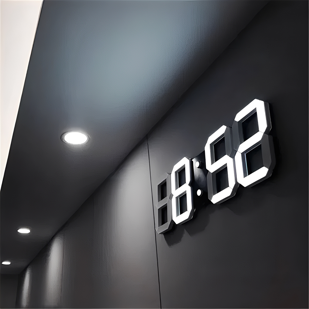 Nyvox – Zeitgemäße 3D LED-Digitaluhr